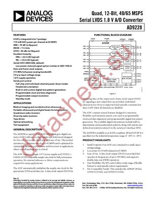 AD9228BCPZ-65 datasheet  